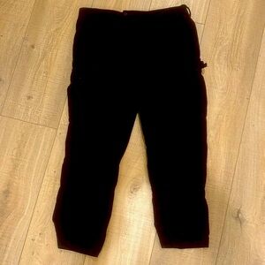 Size 32x30 cargo corduroy pants that are Jack’s Garage branded.